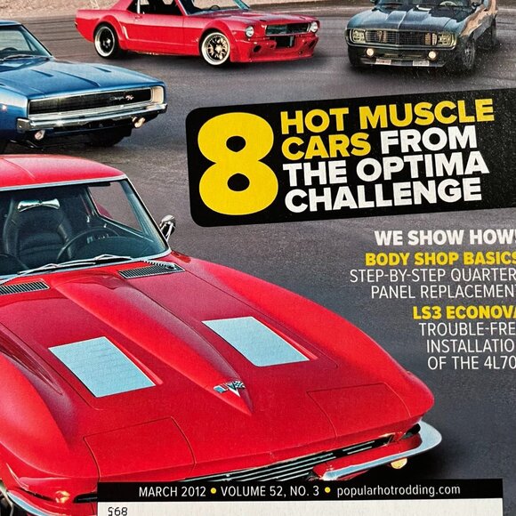 Popular Hot Rodding Magazine March 2012 Vol 52 No 3 u Body Shop Basics - Picture 2 of 7